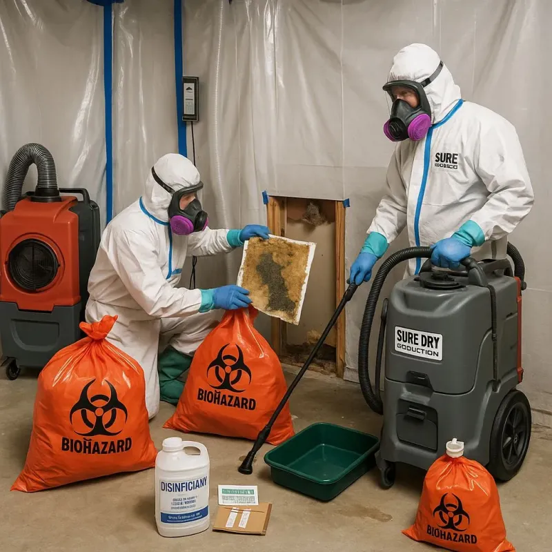 Contaminated Water Handling Protocols process in Baldwin County, GA