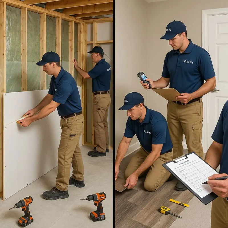 Repairs and Reconstruction process in Baldwin County, GA